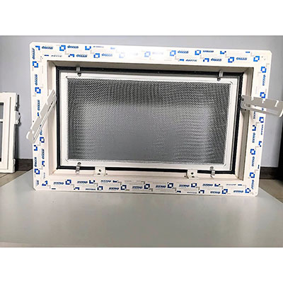 PVC-ikkunat karjalle, navetta, hyttysverkot, valmistaja Puola