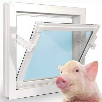 PVC-ikkunat karjalle, navetta, hyttysverkot, valmistaja Puola